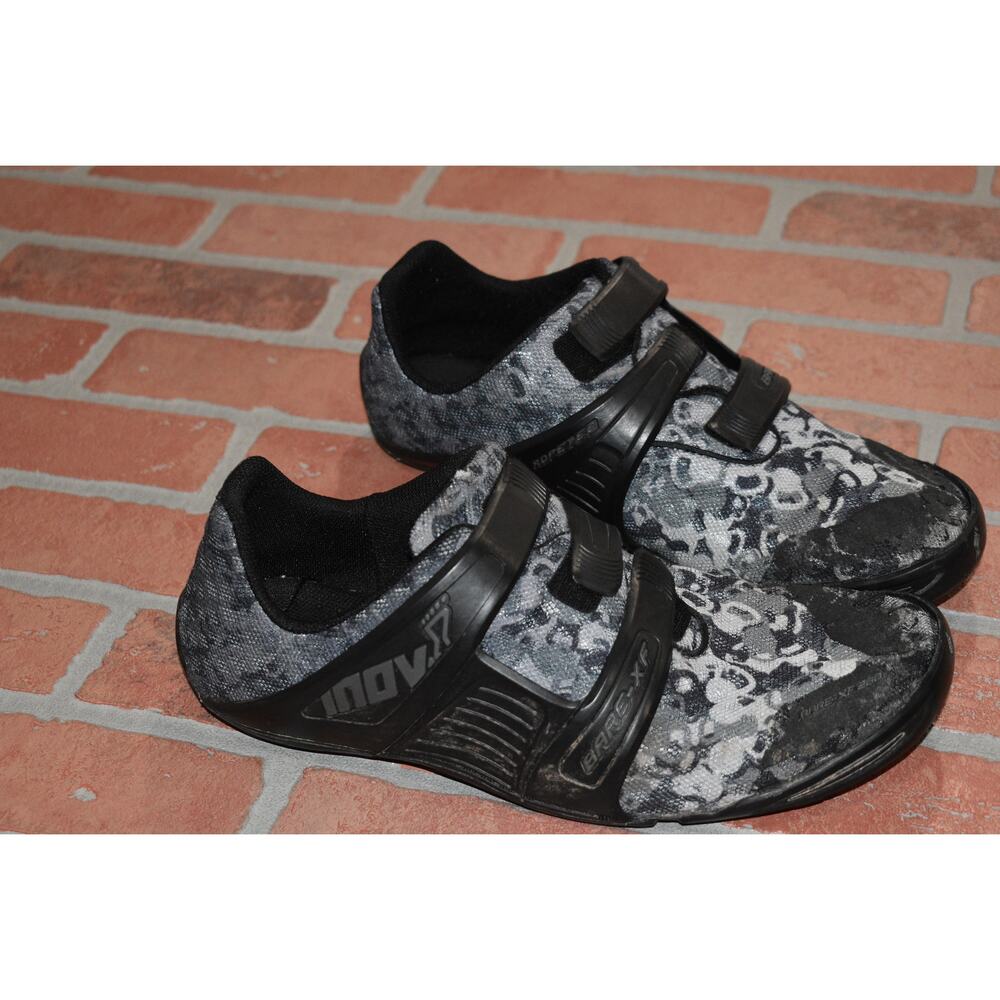 Inov Bare-XF Shoes Sneakers Mens Size US 10.5 UK‎ 9.5 EU 44 Gray Camo Ropetec